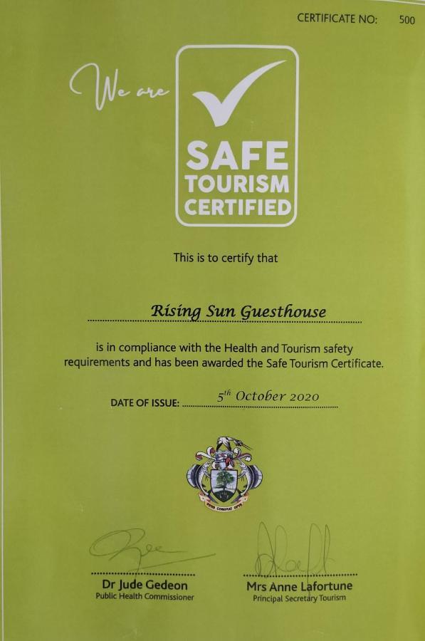 Rising Sun Guesthouse La Digue Εξωτερικό φωτογραφία